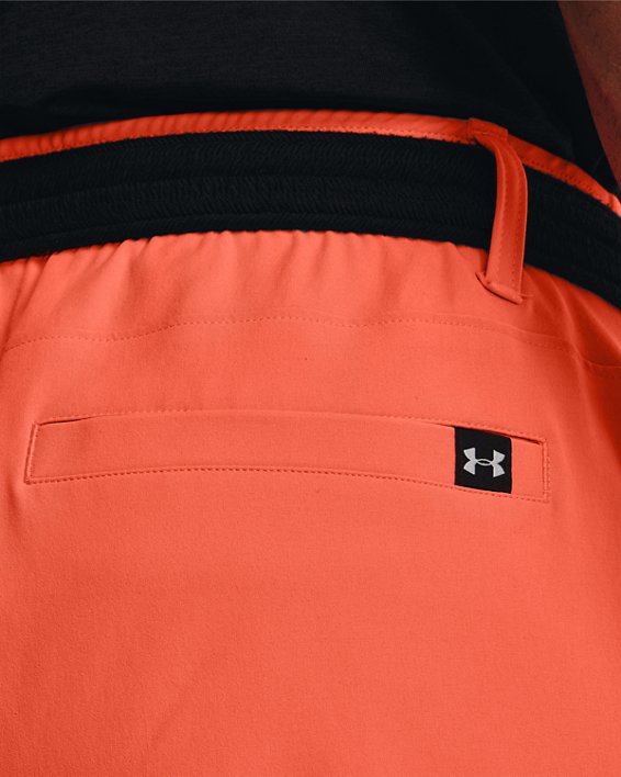 Men's UA Drive Tapered Shorts, Orange, pdpMainDesktop image number 3